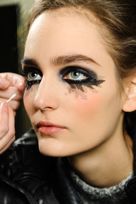 Chanel Spring 2013 Couture Fashion Show High Fashion Makeup Editorial