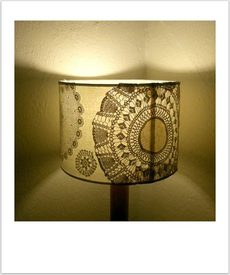 Curbside Style Hello Again Friends Oh And A Crochet Doily Lamp Shade