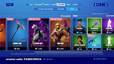 Fortnite Today´s Item Shop 29062020 Youtube