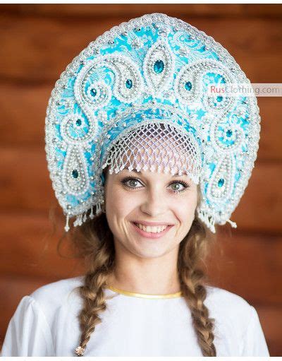 Russian Kokohnik Tatyana Headpiece Diy Festival Costumes Russian Hat