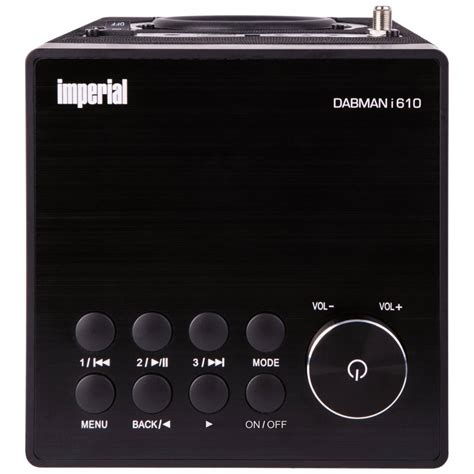 Imperial Dabman I610 Dab En Internetradio Met Bluetooth Zwart Blokker