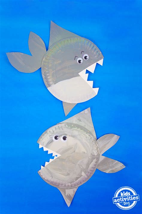 24 Jawesome Shark Crafts For Kids
