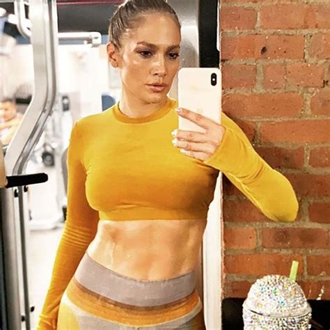 Jlo Just Posted A Sweaty Gym Selfie That Proves Her Workouts Are