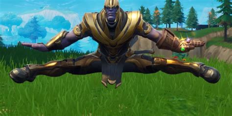 Watch Thanos Dab In Fortnite And Perform Other Emotes