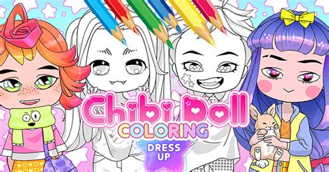 Chibi Doll Dress Up And Coloring 🕹️ Play On Crazygames