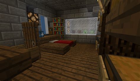It creates a 3d look as though the wall is made of blocks which have been broken to reveal the scene beyond. Hallway and General Room Designs - Creative Mode ...
