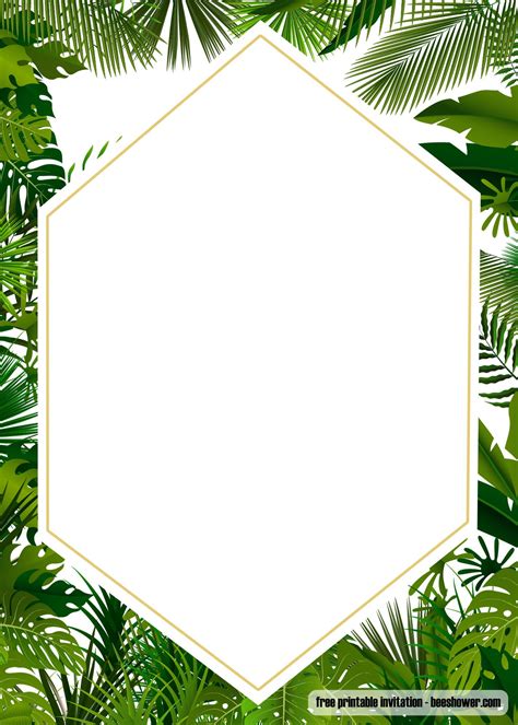Simply select a template and change the. Awesome Free Printable Tropical Baby Shower Invitation ...