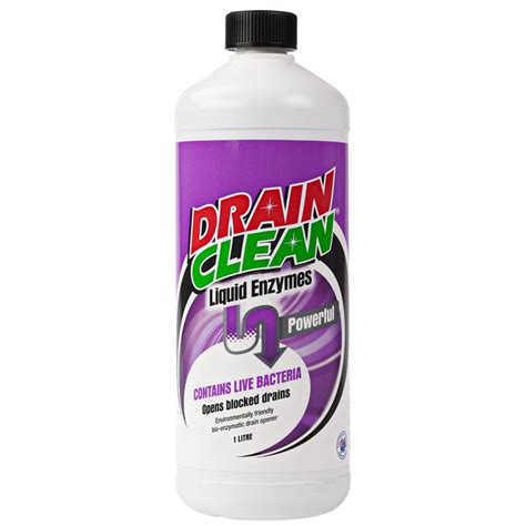 Drain Clean 1l Liquid Enzyme Drain Cleaner Bunnings Warehouse