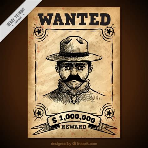 Old Western Wanted Posters