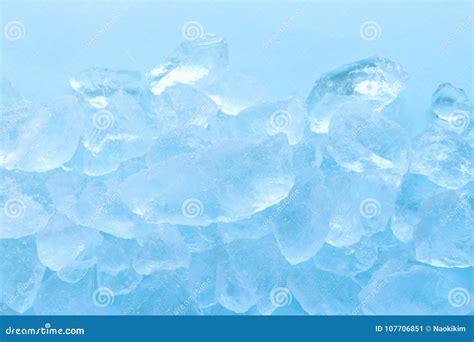 Blue Ice Cube Texture Background Stock Image Image Of Pattern