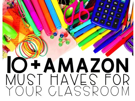 10 Amazon Must Haves For Your Classroom Teach Create Motivate Teaching Classroom Teacher