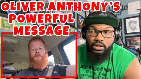 This Was Powerful Oliver Anthony Moving Forward Youtube