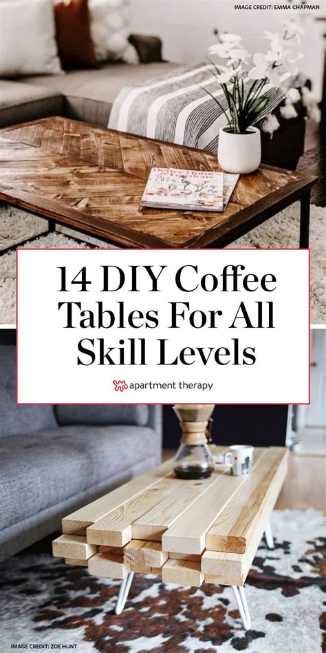 This beautiful white coffee table has been built using reclaimed wood. 14 DIY Coffee Tables You Can Make, No Matter Your Skill ...