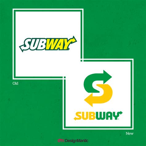 Subways Logo Got A Facelift Designmantic The Design Shop