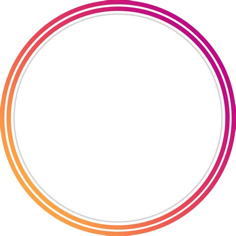 Circle Instagram Logo Png Transparent Background Library Of Instagram