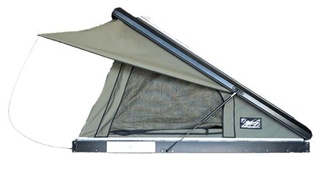 the clamshell roof top tent black series by the bush company the ultimate in convenience