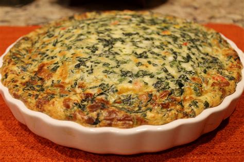 Easy 3 Cheese Crustless Spinach Quiche Recipe Quiche Recipes Easy