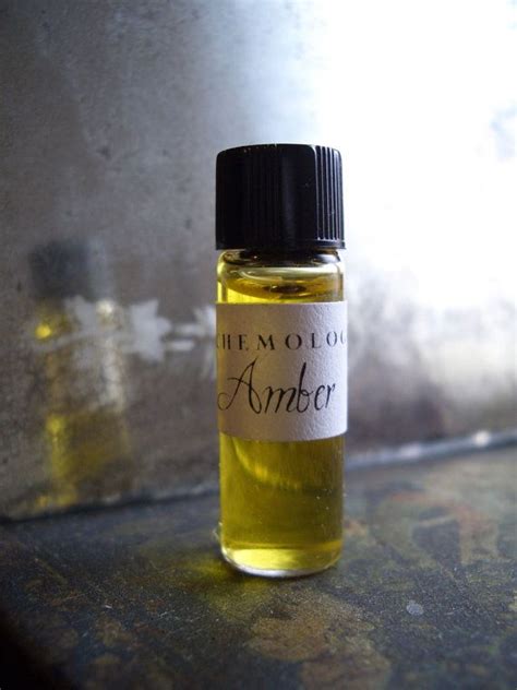 Amber Oil Natural Perfume Sample Botanical Fragrance Oil Etsy