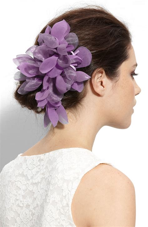 Flower Hair Accessories Rustic Wedding Chic