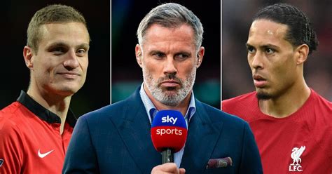 Jamie Carragher Makes Virgil Van Dijk Feelings Clear As Nemanja Vidic