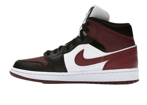 nike air jordan 1 mid se black dark beetroot w cz4385 016 sneaker baker