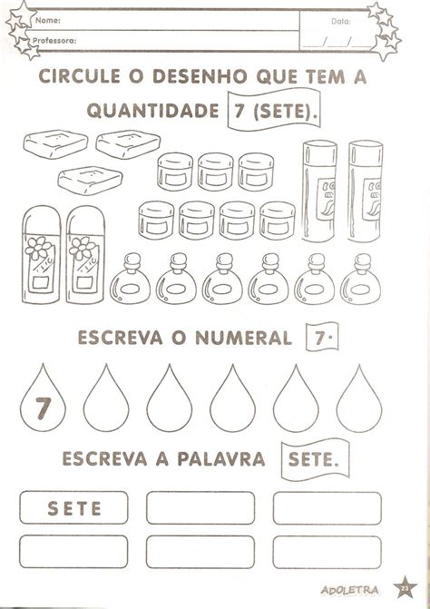 Atividade Numero 7 Educação Infantil