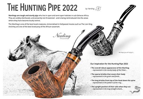 Nording 2022 Hunter Pipe The Warthog Smooth Chicagos Pipe Cigar