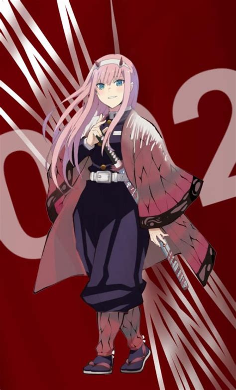Zero Two As A Demon Slayer D Did A Vid About It Btw Link In Comments