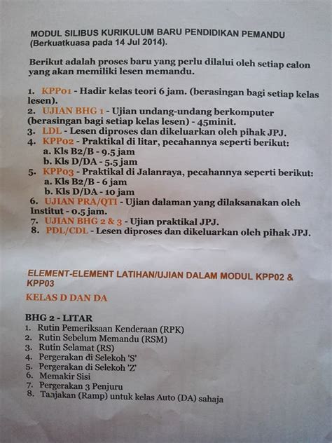 Kajian terhadap kadar yuran di institut memandu berbanding kadar yuran baharu kerajaan daripada perspektif pembayar. Sekolah Memandu Rawang - Kronis i