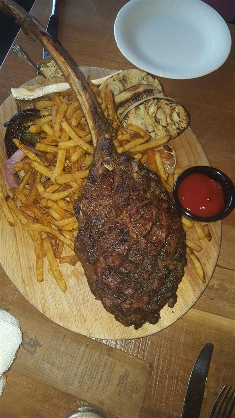 Convert 4 ounces to pounds. I ate The Tomahawk a 45 oz. bone in ribeye grilled onion ...