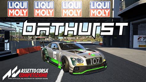 Assetto Corsa Competizione First Look At Bathurst Dlc Youtube