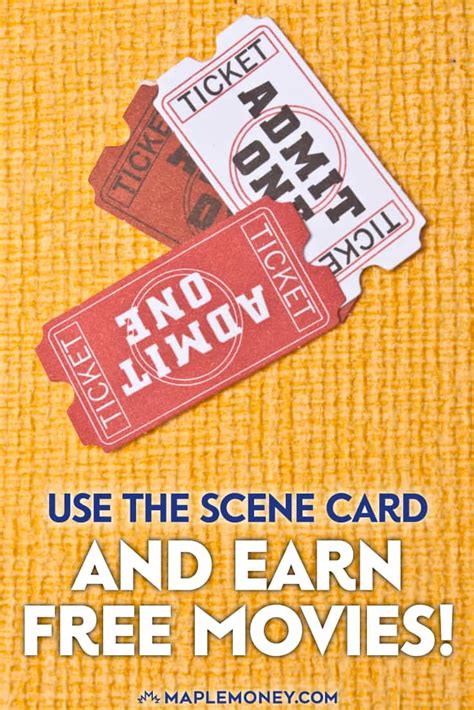 How To Earn Scene Points Use The Scene Card And Earn Free Movies