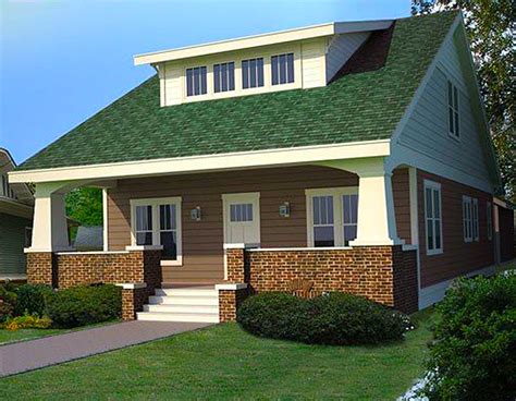 Narrow lot house plans are designed for narrow strips of property in densely populated areas where land is precious. Narrow Lot Northwest Bungalow - 50128PH | Architectural ...