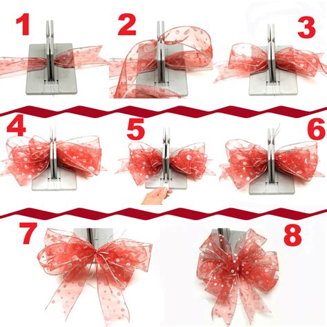 How To Tie A Bow With Wired Ribbon How To Do Thing