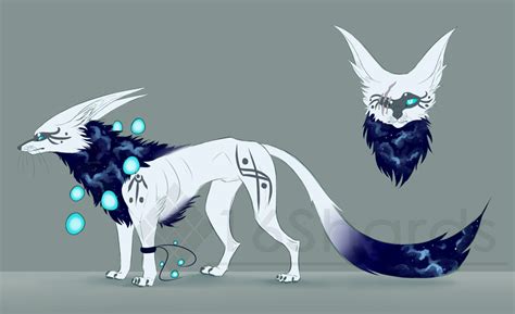 Spirit Wolf Adoptable Closed By 16shards On Deviantart