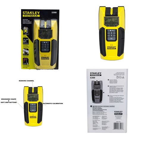 Stanley tools 77720 stud sensor 200 stud finder. STANLEY FATMAX FMHT77407 STUD FINDER / DETECTOR / SENSOR ...
