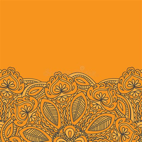 I doodle mehndi occasion motif's it's a traditional before wedding ceremony. Henna Mehndi Card Template Conception D'invitation De ...