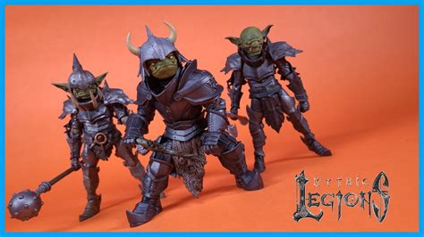 Mythic Legions Deluxe Goblin Legion Builder Action Figure Review Youtube