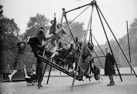When Playtime Wasnt Ruled By Elf And Safety Daily Mail Online