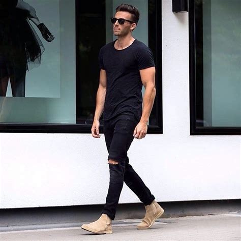 All Black Outfits 50 Black On Black Ideas For Men With Images Mens