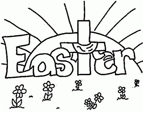 Free Printable Easter Coloring Pages Religious - Coloring Home
