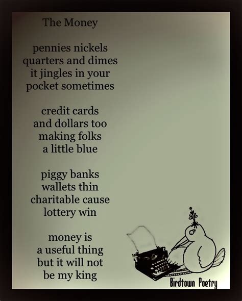 Money Poems For Kids