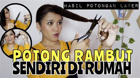 Selain jadi tempat potong rambut yang nyaman. POTONG RAMBUT KERITING SENDIRI DI RUMAH !! - YouTube
