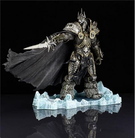Wow World Of Warcraft Arthas Menethil Lich King Action Figure Statue