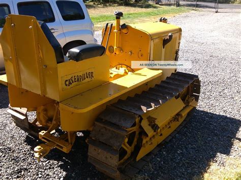 Antique Bulldozers Crawlers Caterpillar 10 Crawler 1930 Restored Gas