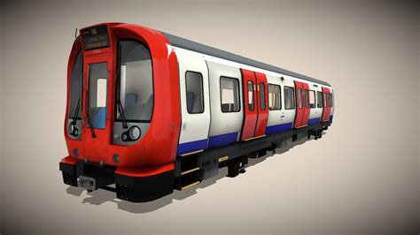Bombardier S Stock London Underground Download Free 3d Model By