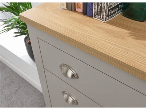 She has five slanted shelves that grant you an overview of your shoes and allow for a convenient retrieval. Lancaster 2Dr 1Drw Shoe Cabinet Grey