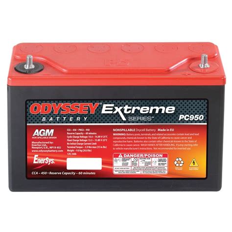 Odyssey Extreme 30 Battery Pc950 Odyssey Batteries