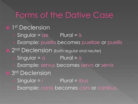 Ppt Dative Case Powerpoint Presentation Free Download Id2239222