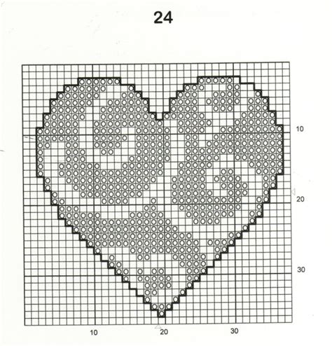 Cross Stitch 30 Free Easy Heart Cross Stitch Patterns
